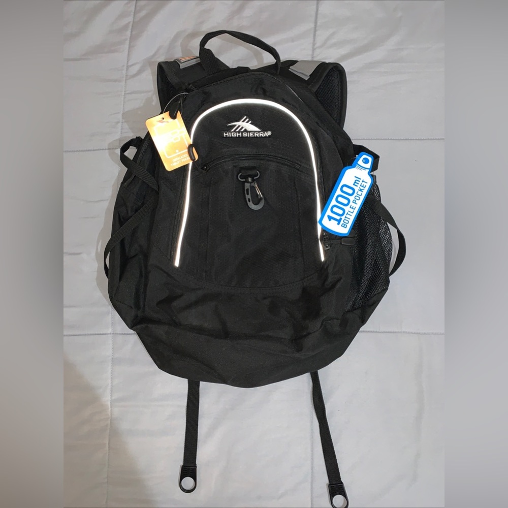 High Sierra FATBOY Black Backpack Suspension Strap System